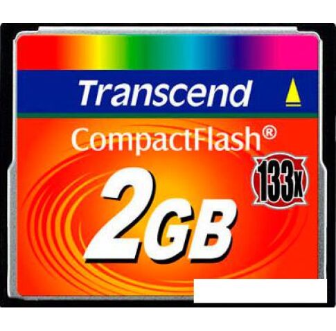 Карта памяти Transcend 133x CompactFlash 2 Гб (TS2GCF133)