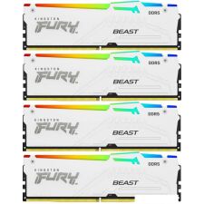 Оперативная память Kingston FURY Beast RGB 4x16ГБ DDR5 5200 МГц KF552C40BWAK4-64