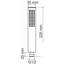 Душевая лейка Wasserkraft A103