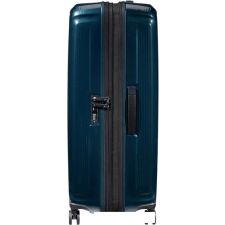 Чемодан-спиннер Samsonite Nuon Metallic Dark Blue 81 см