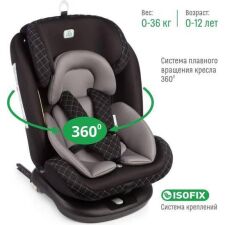 Детское автокресло Smart Travel Boss Isofix (черный)