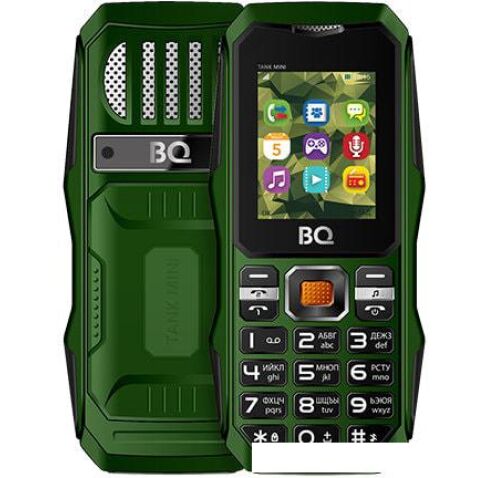 Мобильный телефон BQ-Mobile BQ-1842 Tank mini (зеленый)