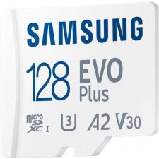 Карта памяти Samsung EVO Plus 2021 microSDXC 128GB (с адаптером)