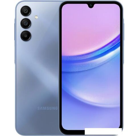 Смартфон Samsung Galaxy A15 8GB/256GB (синий, без Samsung Pay)