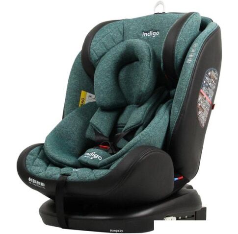 Детское автокресло Indigo Aero Isofix (зеленый)