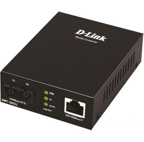 Медиаконвертер D-Link DMC-G02SC/A1A