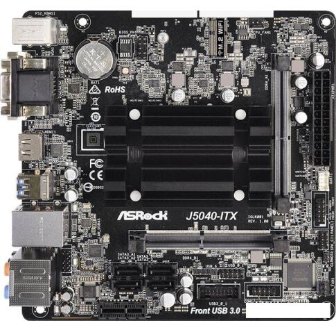 Материнская плата ASRock J5040-ITX