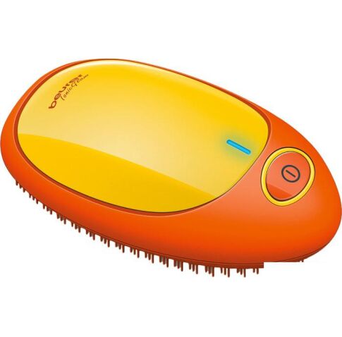 Термощетка Beurer HT 10 для распутывания волос с ионизацией (оранжевый/желтый)