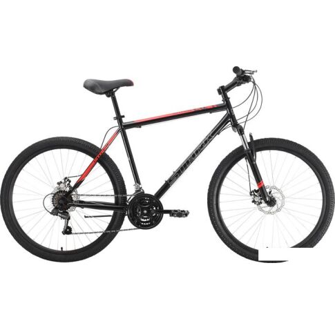 Велосипед Stark Outpost 26.1 D ST р.20 2022 (черный/красный)