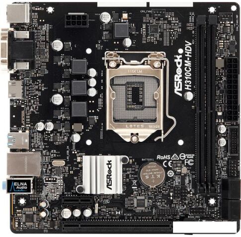 Материнская плата ASRock H310CM-HDV