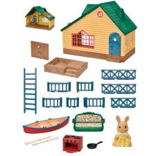 Кукольный домик Sylvanian Families Коттедж с зеленой крышей 5610