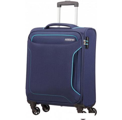 Чемодан-спиннер American Tourister Holiday Heat Navy 55 см