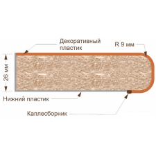 Шкаф напольный Кортекс-мебель Корнелия Ретро НШ40р (дуб сонома-марсель)