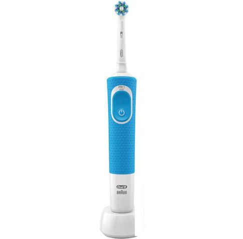 Электрическая зубная щетка Oral-B Vitality CrossAction D100.413.1 (голубой)