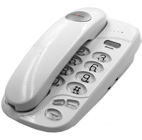 Проводной телефон TeXet TX-238 (белый)