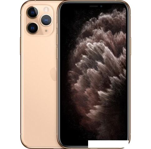 Смартфон Apple iPhone 11 Pro Max 64GB Восстановленный by Breezy, грейд B (золотистый)