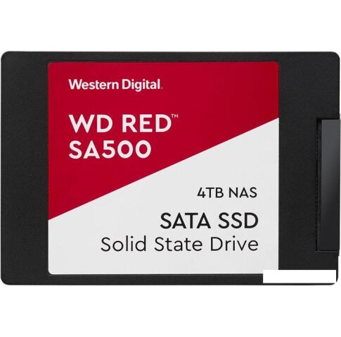 SSD WD Red SA500 NAS 4TB WDS400T1R0A