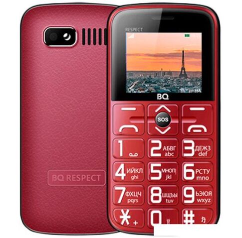 Мобильный телефон BQ-Mobile BQ-1851 Respect (красный)