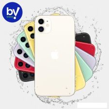 Смартфон Apple iPhone 11 128GB Восстановленный by Breezy, грейд A (белый)