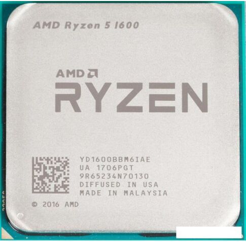 Процессор AMD Ryzen 5 1600