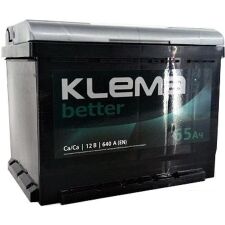 Автомобильный аккумулятор Klema Better 6CТ-65А(0) (65 А·ч)