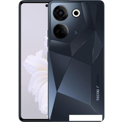 Смартфон Tecno Camon 20 8GB/256GB (предрассветный черный)