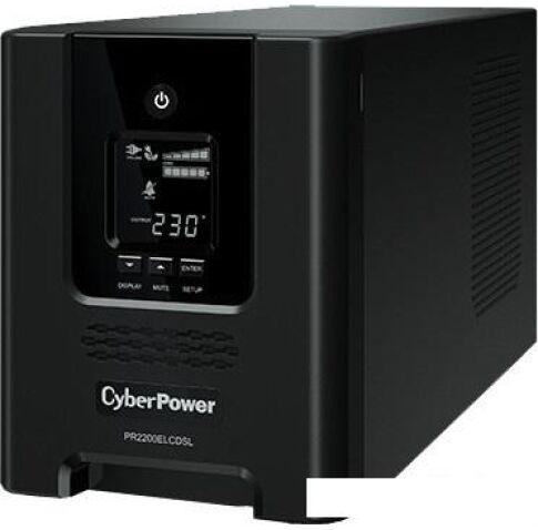 Источник бесперебойного питания CyberPower PR2200ELCDSL 2200VA