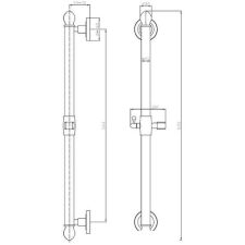 Душевая штанга Esko SRB700