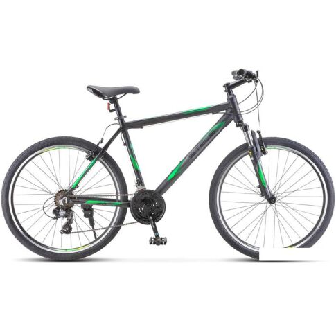Велосипед Stels Navigator 620 V 26 K010 р.17 2023 (серый/зеленый)