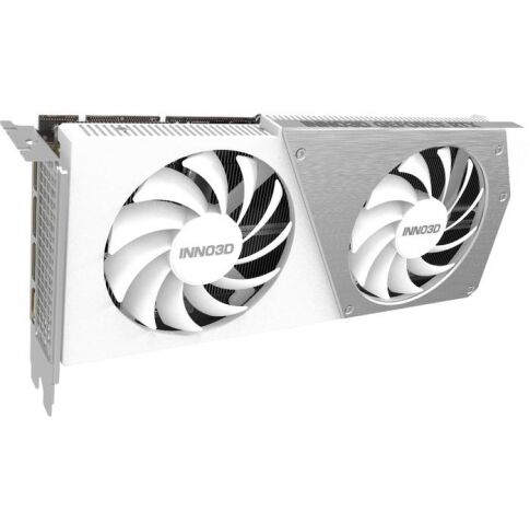 Видеокарта Inno3D GeForce RTX 4060 Ti 16GB Twin X2 OC White N406T2-16D6X-178055W