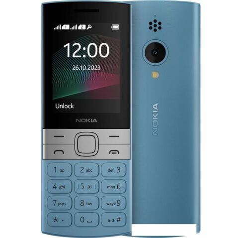 Кнопочный телефон Nokia 150 (2023) Dual SIM ТА-1582 (бирюзовый)