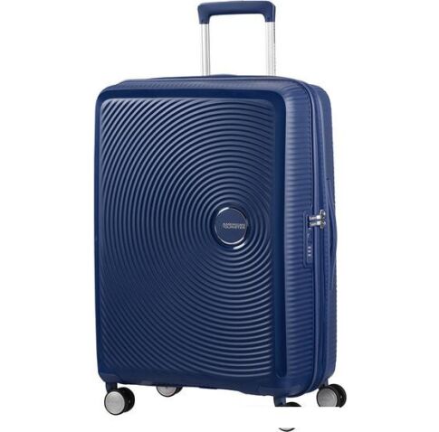 Чемодан-спиннер American Tourister Soundbox Midnight Navy 67 см