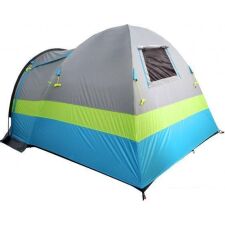 Кемпинговая палатка Norfin Ruona 4 (серый/голубой)