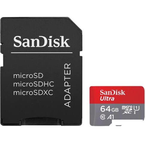 Карта памяти SanDisk Ultra microSDXC SDSQUAC-256G-GN6MA 256GB (с адаптером)