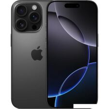 Смартфон Apple iPhone 16 Pro 128GB (черный титан)