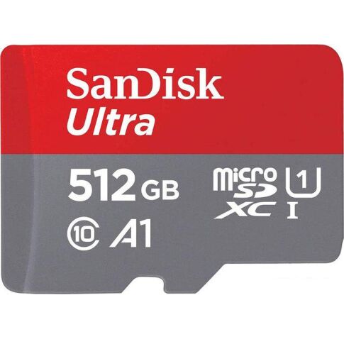 Карта памяти SanDisk Ultra SDSQUAC-512G-GN6MN microSDXC 512GB