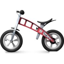 Беговел FirstBIKE Street с тормозом (красный)