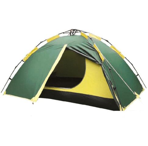 Треккинговая палатка TRAMP Quick 2 V2 (зеленый)