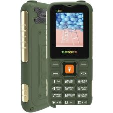 Кнопочный телефон TeXet TM-D400 (зеленый)