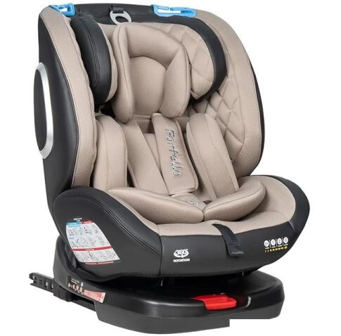 Детское автокресло Farfello Isofix YB102A(2) 2024 (бежевый/черный)