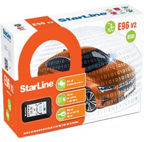 Автосигнализация StarLine E96 v2 BT ECO 2CAN+4LIN