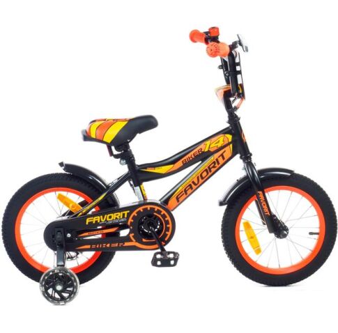 Детский велосипед Favorit Biker 14 BIK-14OR (оранжевый)