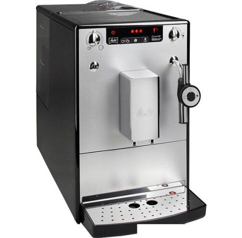 Эспрессо кофемашина Melitta E 957-103 (серебристый/черный)