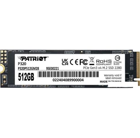 SSD Patriot P320 512GB P320P512GM28