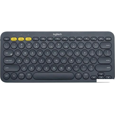 Клавиатура Logitech Multi-Device K380 Bluetooth 920-007590 (черный, нет кириллицы)