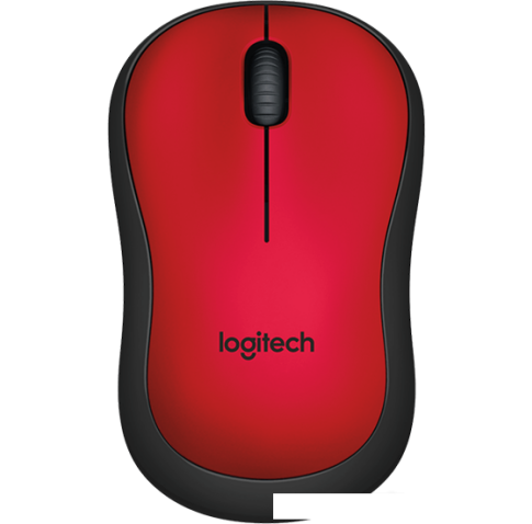 Мышь Logitech M220 Silent (красный) [910-004880]