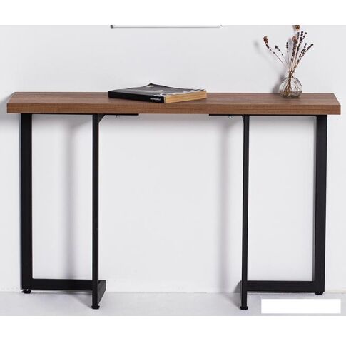 Консольный стол Millwood Арлен 3 38-76x120x76 (дуб табачный Craft/металл черный)