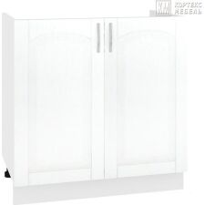 Шкаф напольный Кортекс-мебель Корнелия Ретро НШ60м без столешницы (ясень белый)