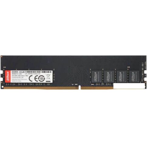 Оперативная память Dahua 16ГБ DDR4 3200 МГц DHI-DDR-C300U16G32