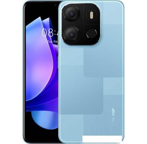 Смартфон Tecno Pop 7 2GB/64GB (голубой)